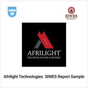 Afrilight Technologies SIWES Report Sample
