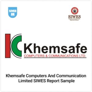 Khemsafe Computers And Communication Limited SIWES Report Sample