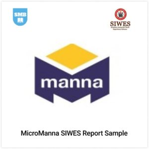 MicroManna SIWES Report Sample